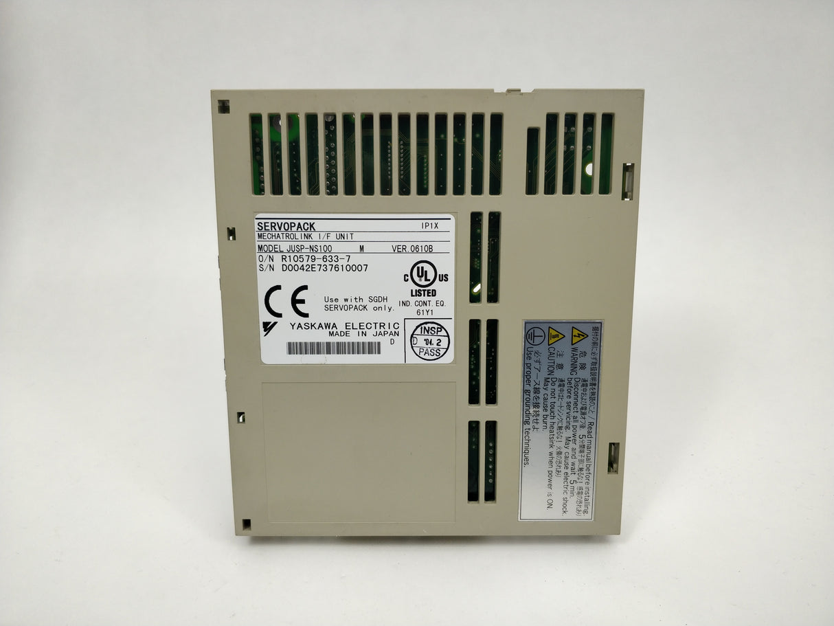 YASKAWA JUSP-NS100 Mechatrolink Interface Unit for Sigma II Servo Pack Drives