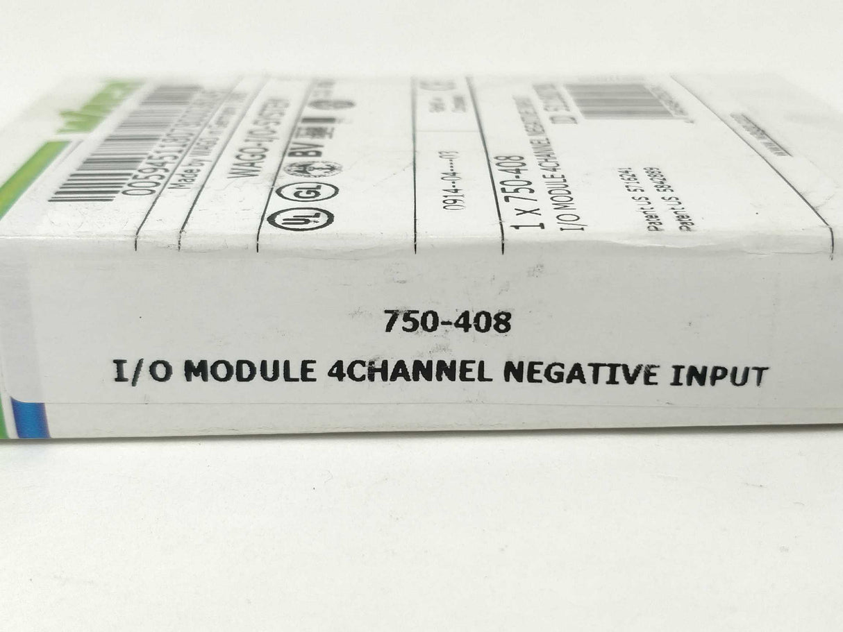 Wago 750-408 4-channel digital input 24VDC 3ms