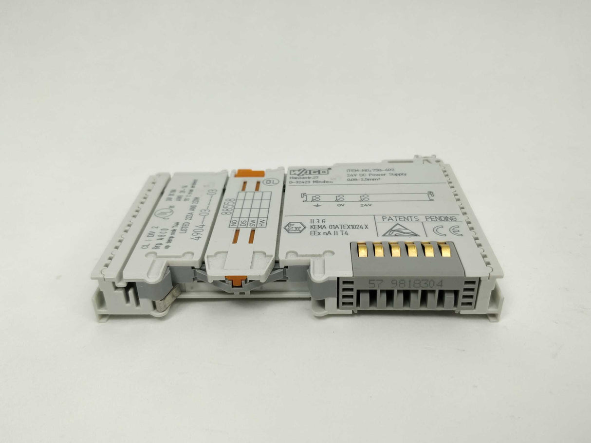 Wago 750-602 24VDC Power supply