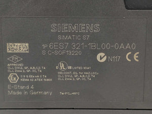 Siemens 6ES7 321-1BL00-0AA0 SIMATIC S7-300 Digital input SM321