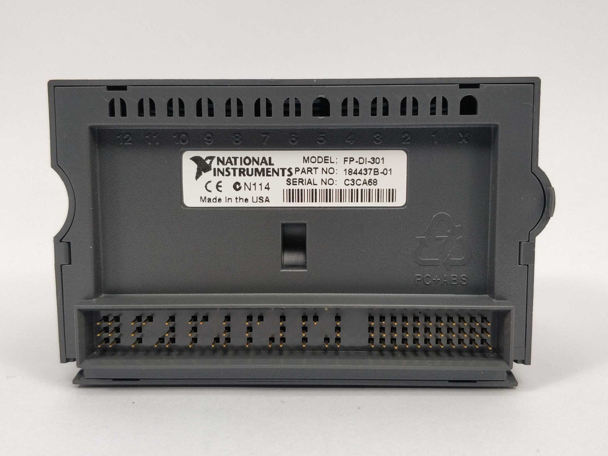 National Instruments 184437B-01 FP-DI-301 with 184106C-01 FP-TB-1