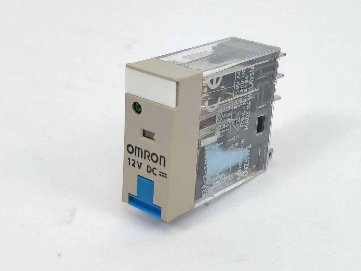 OMRON G2R-2-SNDI(S) 12VDC relay with P2RF-08-PU socket