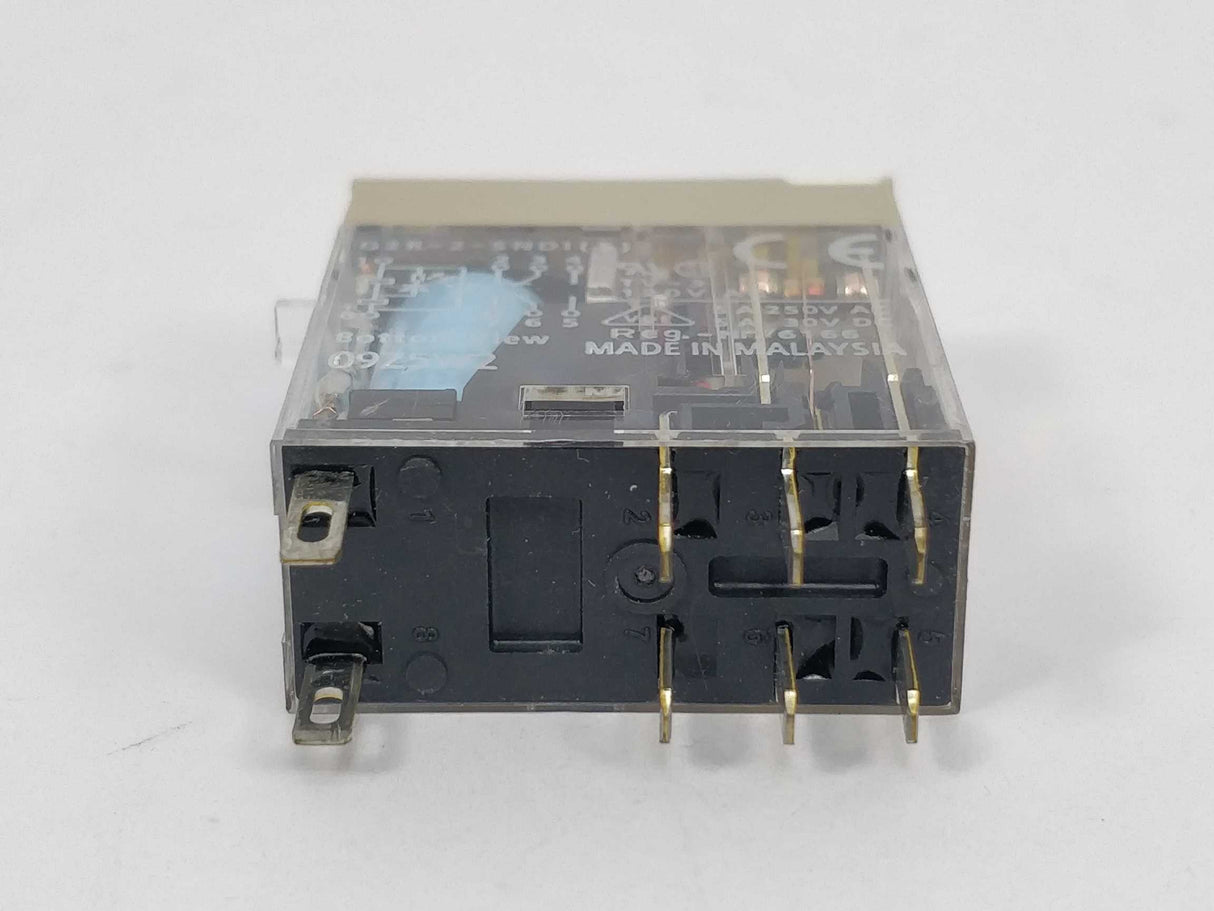 OMRON G2R-2-SNDI(S) 12VDC relay with P2RF-08-PU socket