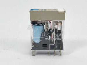 OMRON G2R-2-SNI(S) 24 VDC Relay with P2RF-08-PU socket