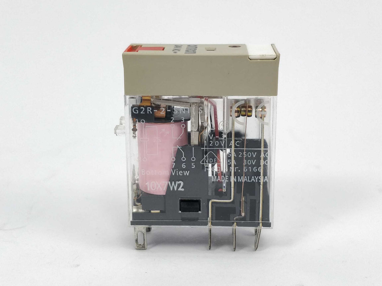 OMRON G2R-2-SNI(S) 24VAC Relay with PRF-08-PU socket