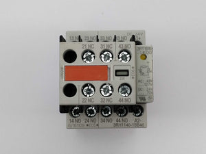 Siemens 3RH1140-1BB40 24VDC Contactor relay with 3RH1911-1HA12 & 3RT1916-1JK00