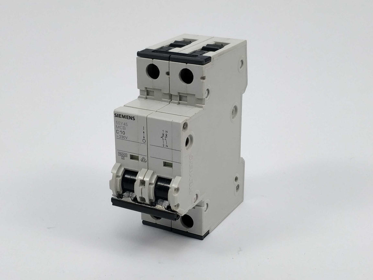 Siemens 5SY4510-7 5SY45 MCB C10 Miniature circuit breaker