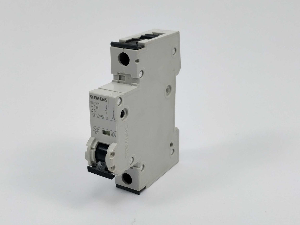 Siemens 5SY6103-7 5SY61 MCB C3 Miniature circuit breaker