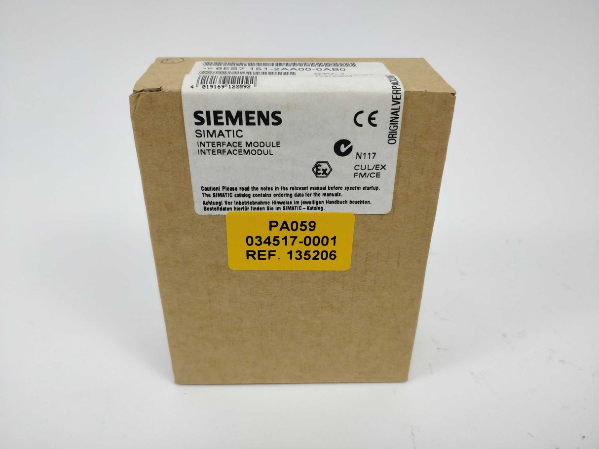 Siemens 6ES7 151-2AA00-0AB0 Interface module