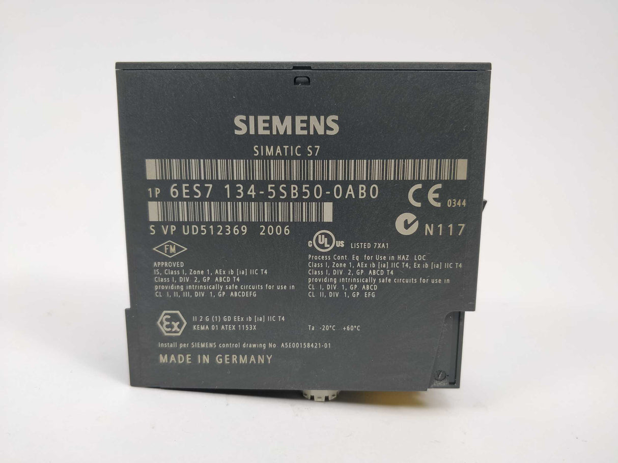 Siemens 6ES7 134-5SB50-0AB0 SIMATIC Analog input