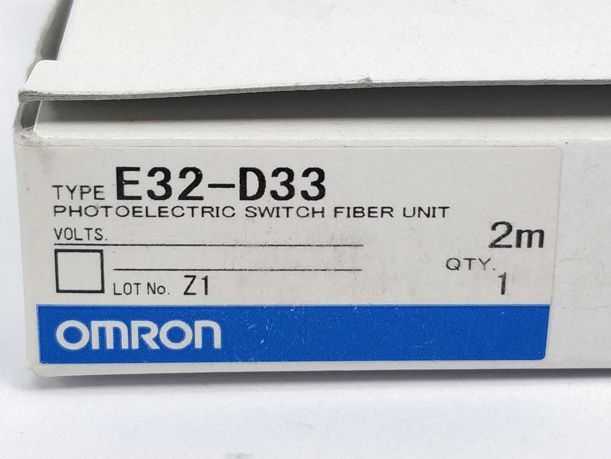 OMRON E32-D33 Fiber optic sensor