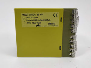 Pilz 475695 PNOZ1 24VDC 3S 1Ö Safety relay