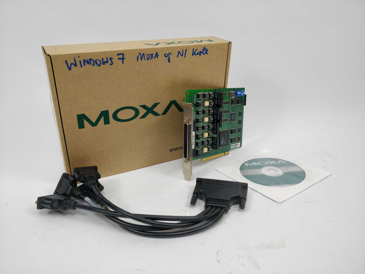 Moxa CP-114EL-I-DB9M PCIe/UPCI/PCI Serial Card