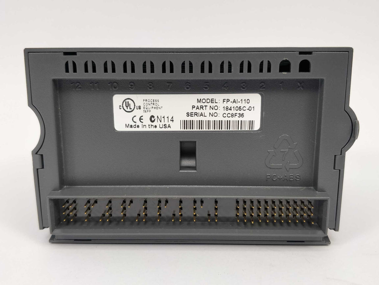 National Instruments 184105C-01 FP-AI-110 8Ch. 16-Bit Analog Input