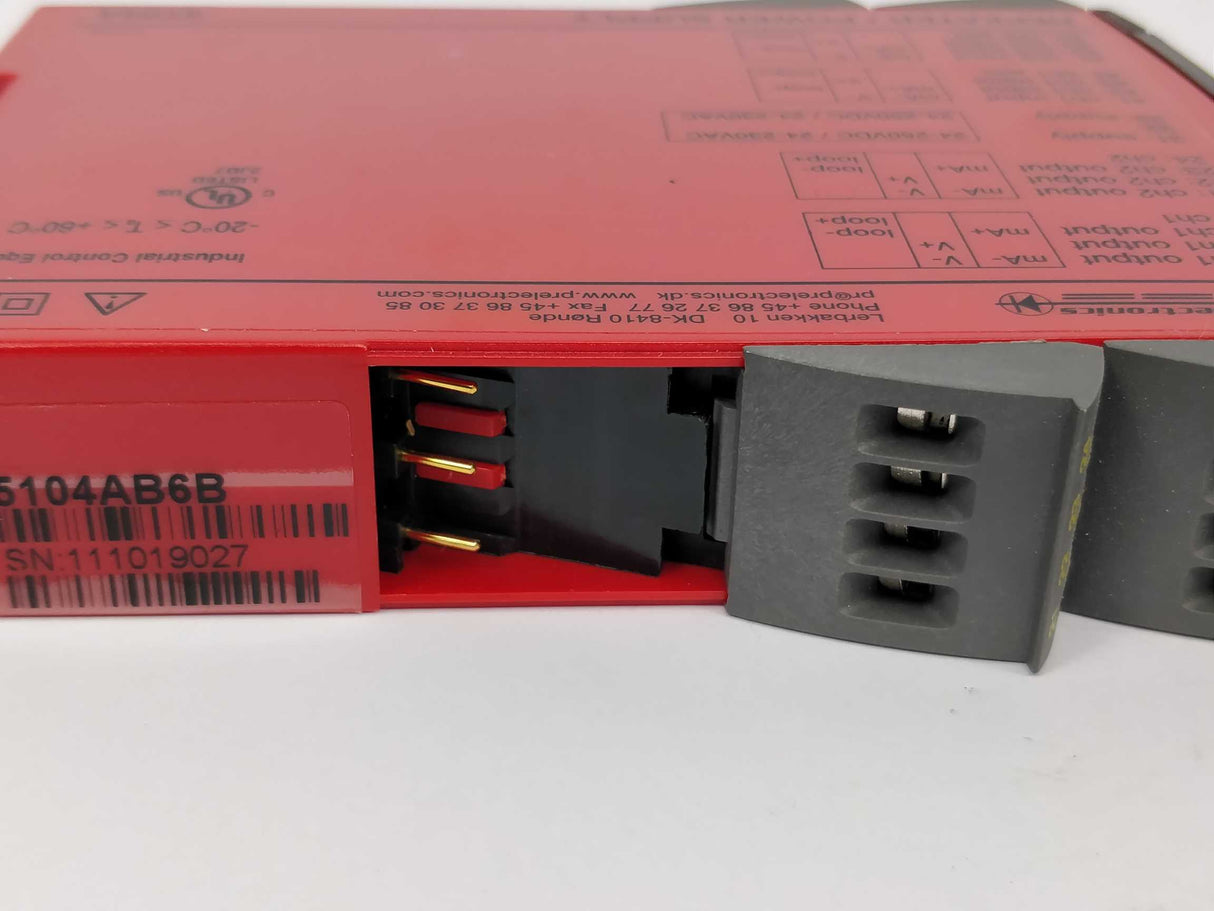 PR Electronics 5104A 5104AB6B Repeater / power supply