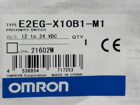 OMRON E2EG-X10B1-M1 Proximity switch