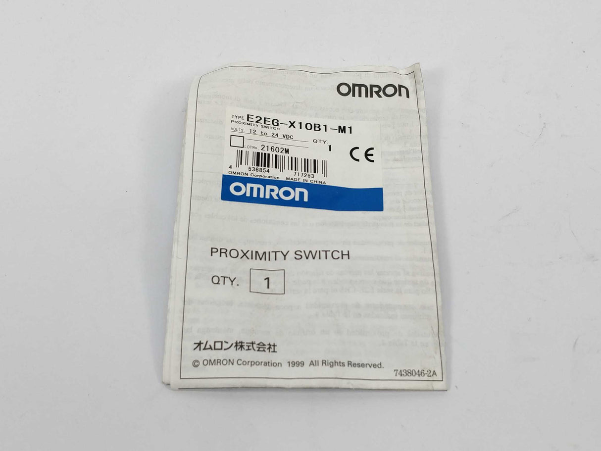 OMRON E2EG-X10B1-M1 Proximity switch