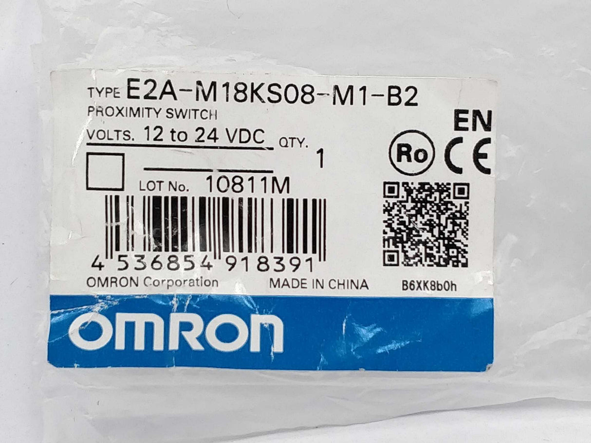 OMRON E2A-M18KS08-M1-B2 Proximity switch 12-24 VDC