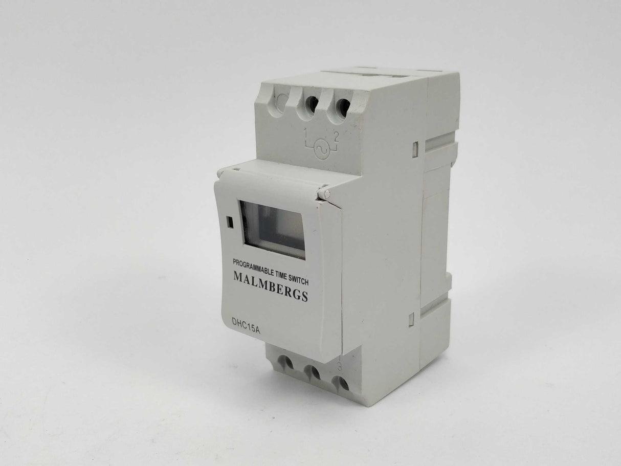 MALMBERGS DHC15A Digital Timerswitch, weekly timerswitch