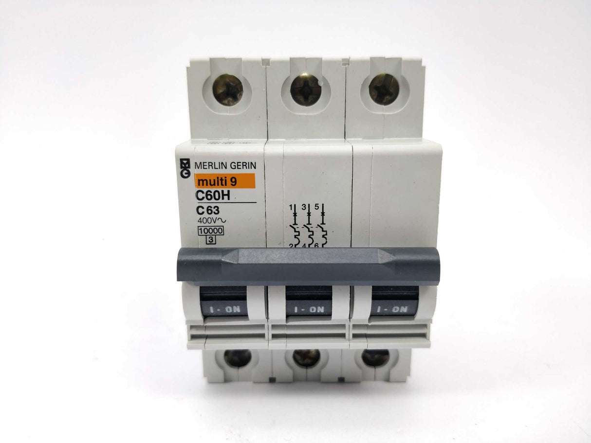 Merlin Gerin 25006 C60H multi9 circuit breaker