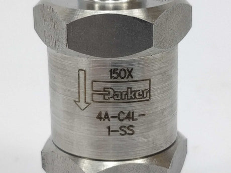 Parker 4A-C4L-1-SS Check Valve,Poppet Valve