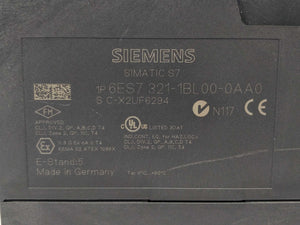 Siemens 6ES7321-1BL00-0AA0 Digital input SM 321