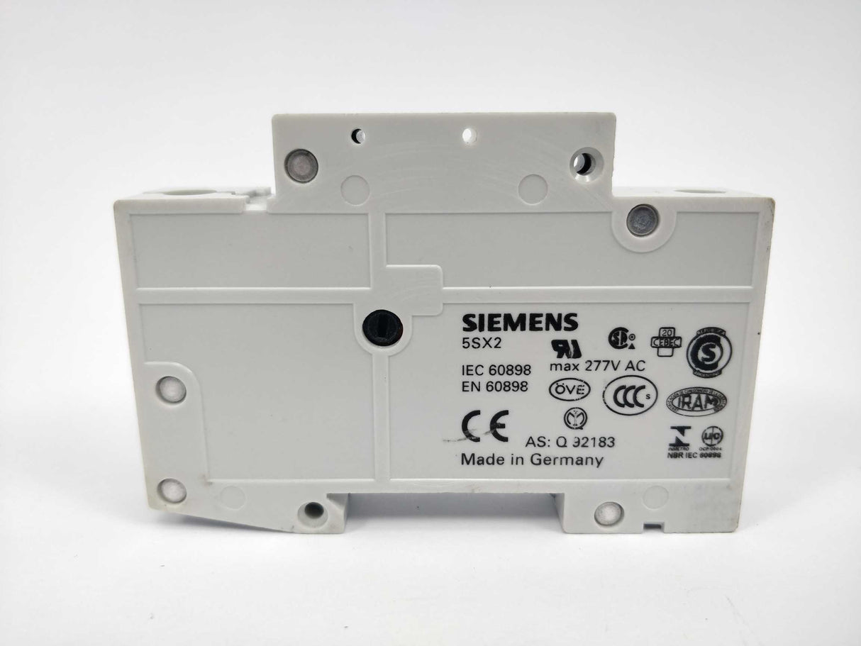 Siemens 5SX21 C1 Miniature circuit breaker 230/400V