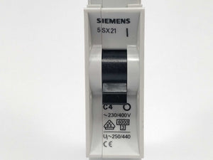 Siemens 5SX21 C4 Miniature circuit breaker 230/400V