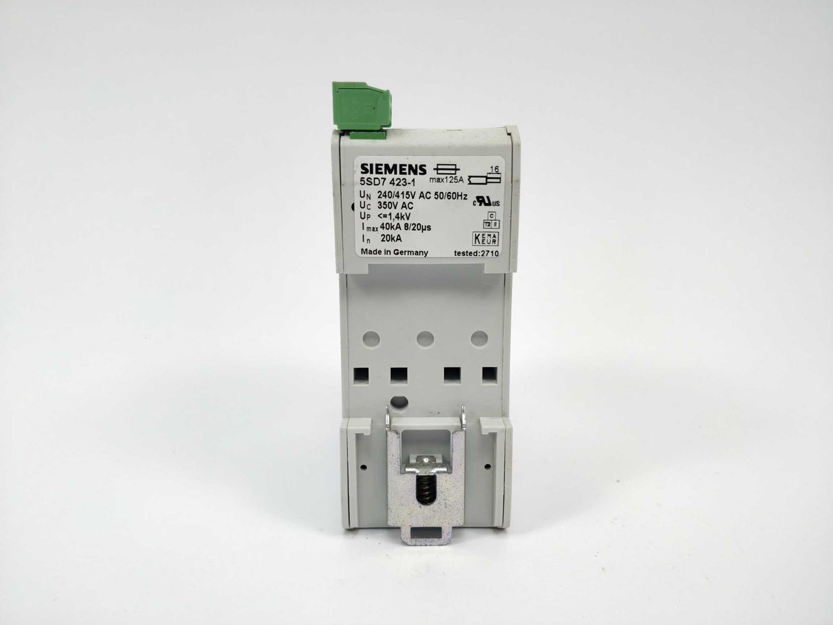 Siemens 5SD7428-1 Plug in x3 & 5SD7423-1 Surge arrester