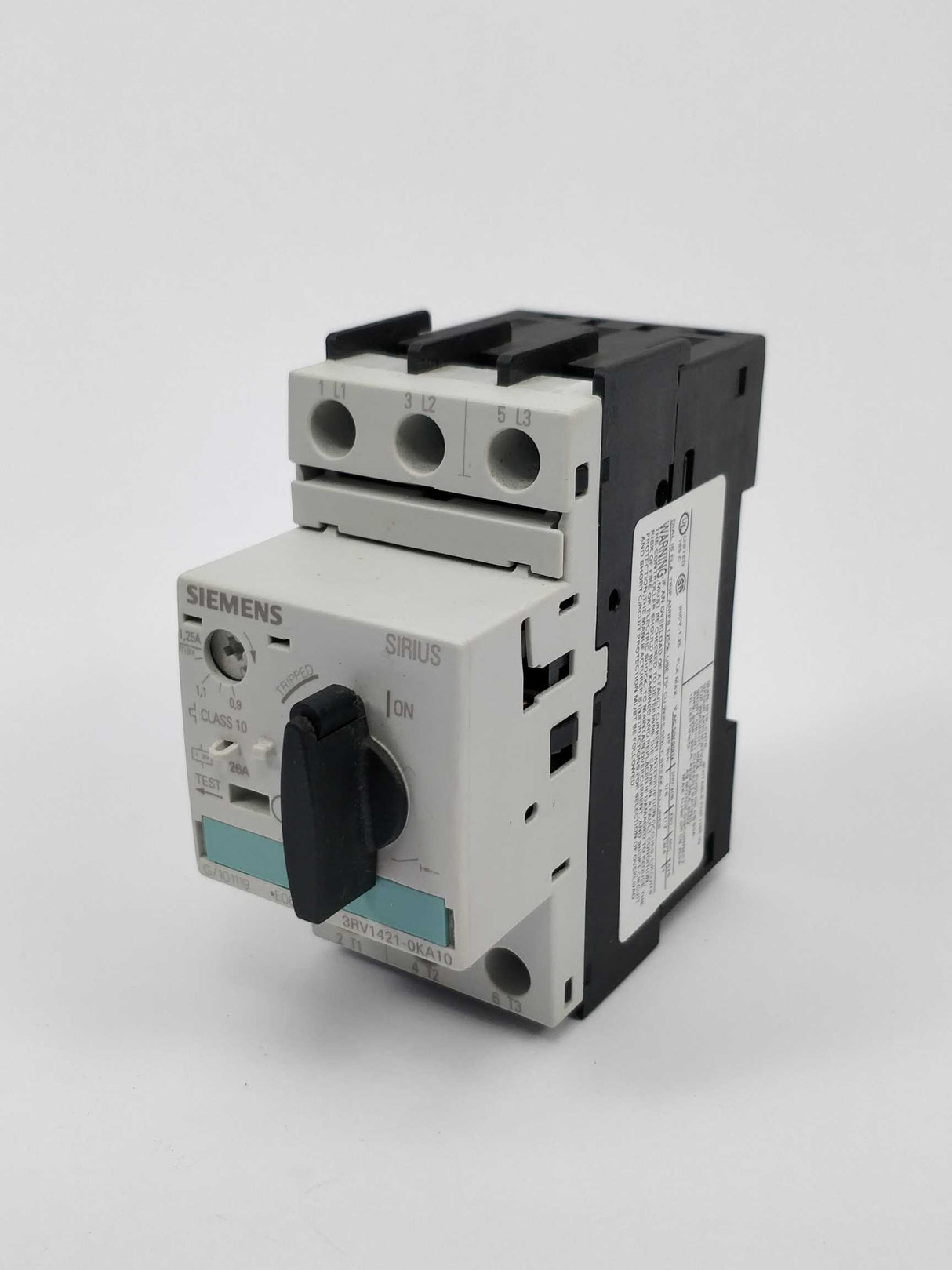 Siemens 3RV1421-0KA10 Sirus Circuit breaker