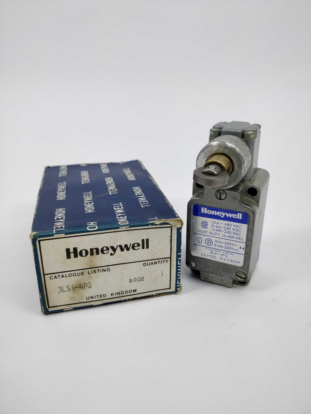 Honeywell 3LSI-4PG Industrial limit switch 10A - 480 VAC