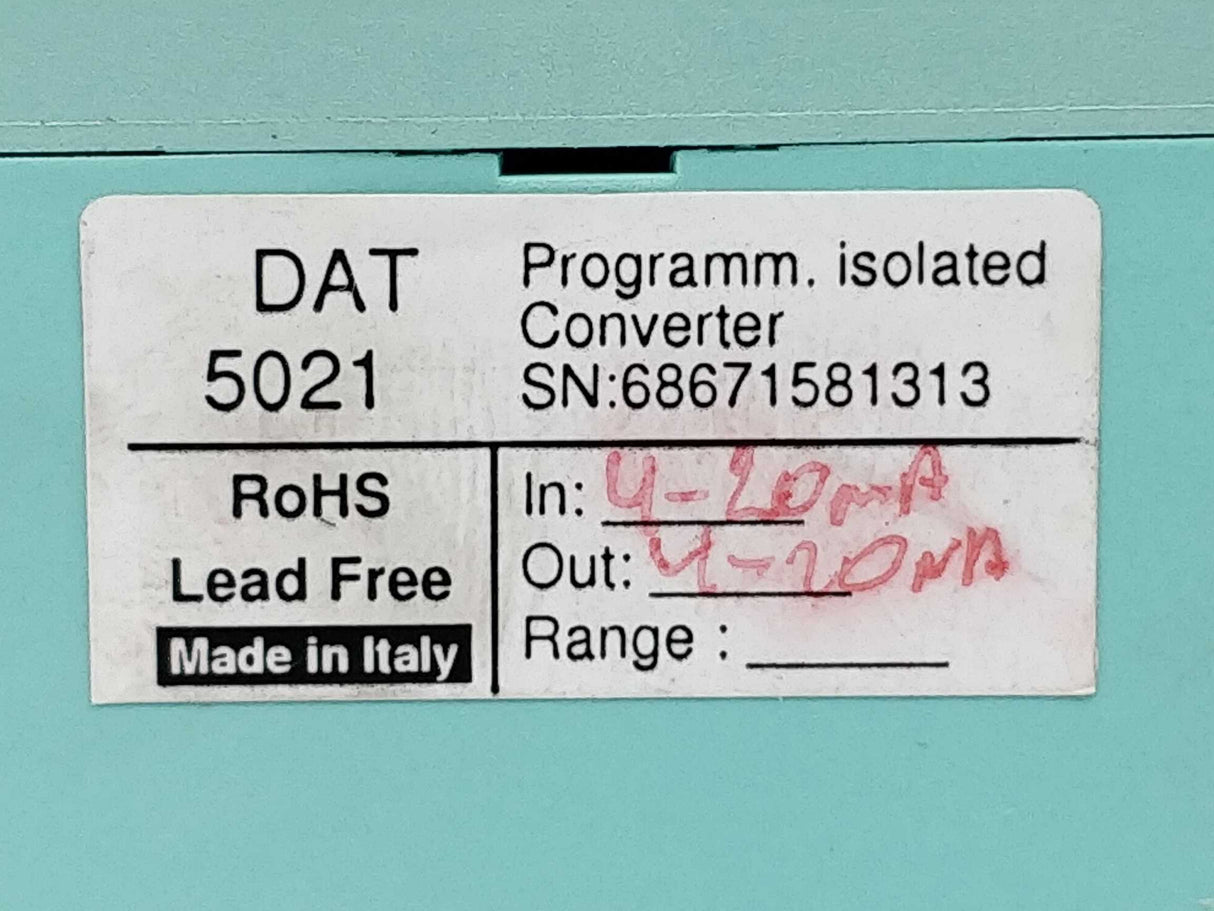 Datexel DAT5021 Isolated Signal Converter