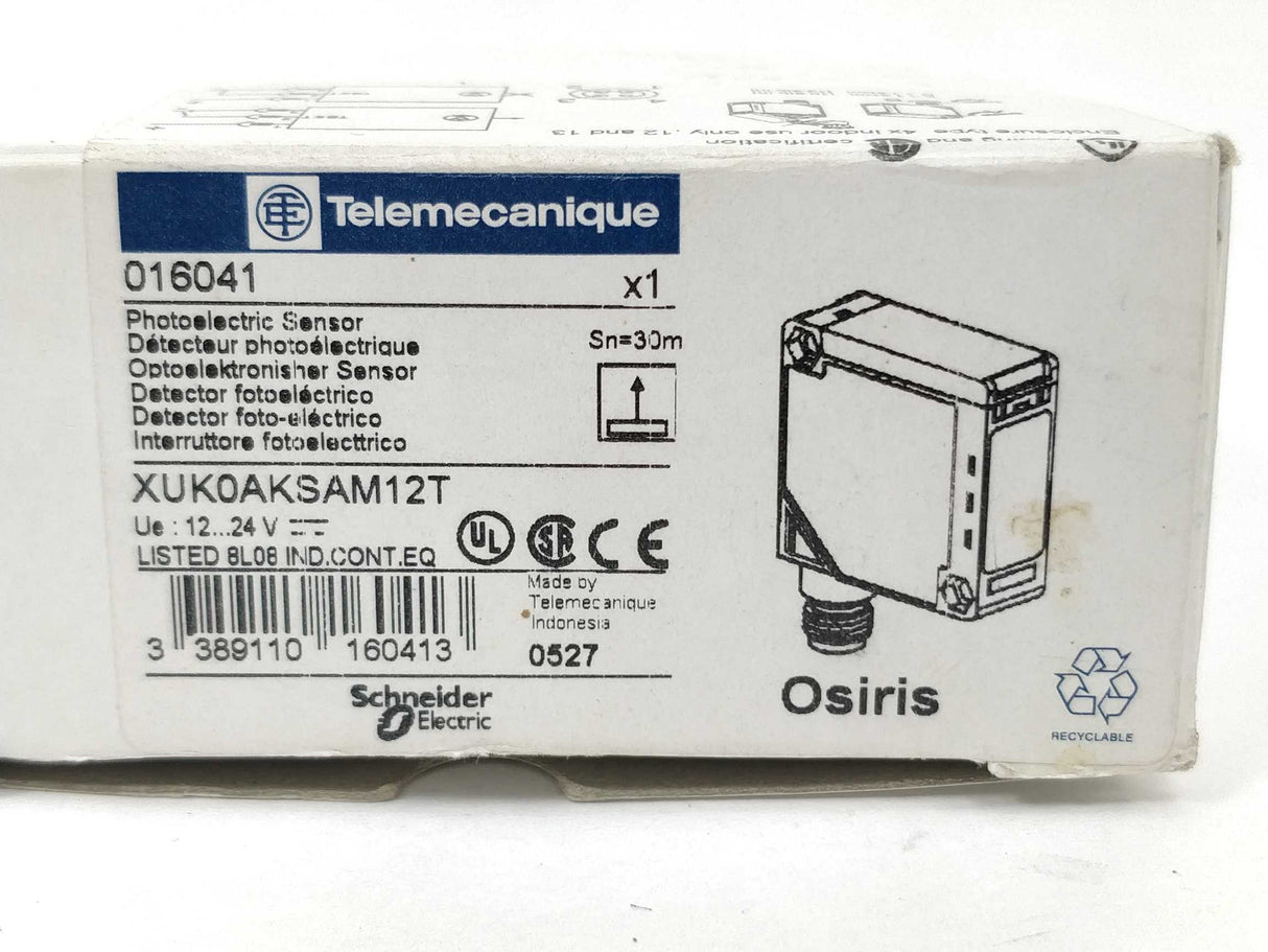 TELEMECANIQUE 016041 XUK0AKSAM12T Photoelecetric sensor 12...24V