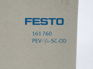 Festo 161760 PEV-1/4-SC-OD Pressure switch