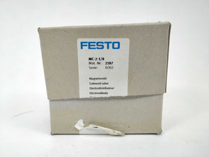 Festo 2187 MC-2-1/8 Solenoid valve