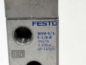 Festo 30478 MVH-5/3-E-1/8-B Solenoid valve