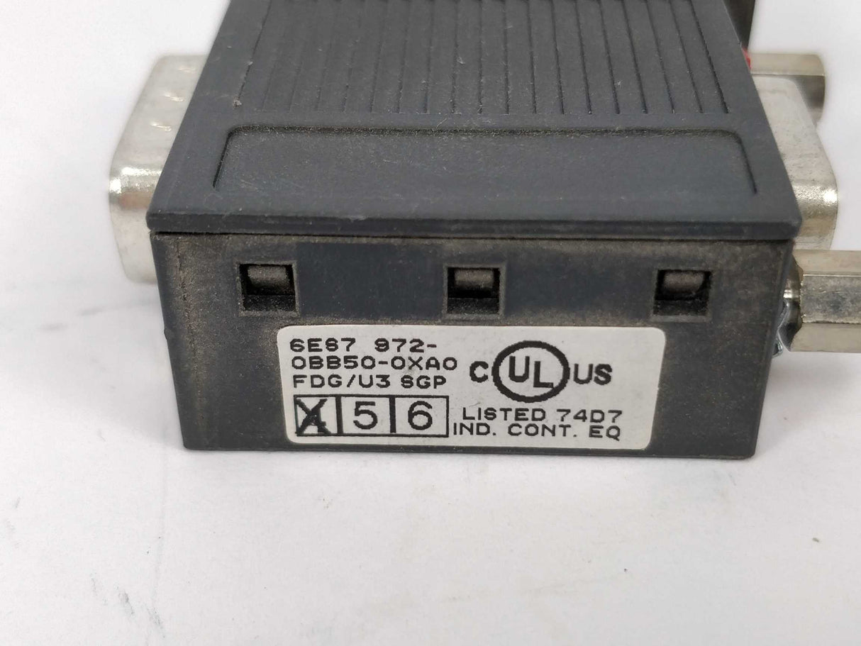 Siemens 6ES7 972-0BB50-0XA0 Connector 5 Pcs.