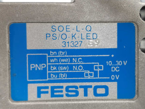 Festo 31327 SOE-L-Q-PS/O-K-LED Sensor