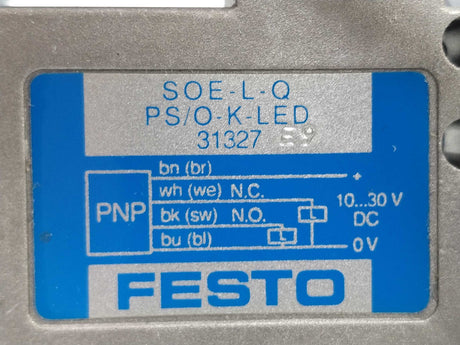 Festo 31327 SOE-L-Q-PS/O-K-LED Sensor