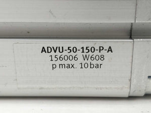 Festo 156006 ADVU-50-150-P-A Compact air cylinder pmax: 10bar