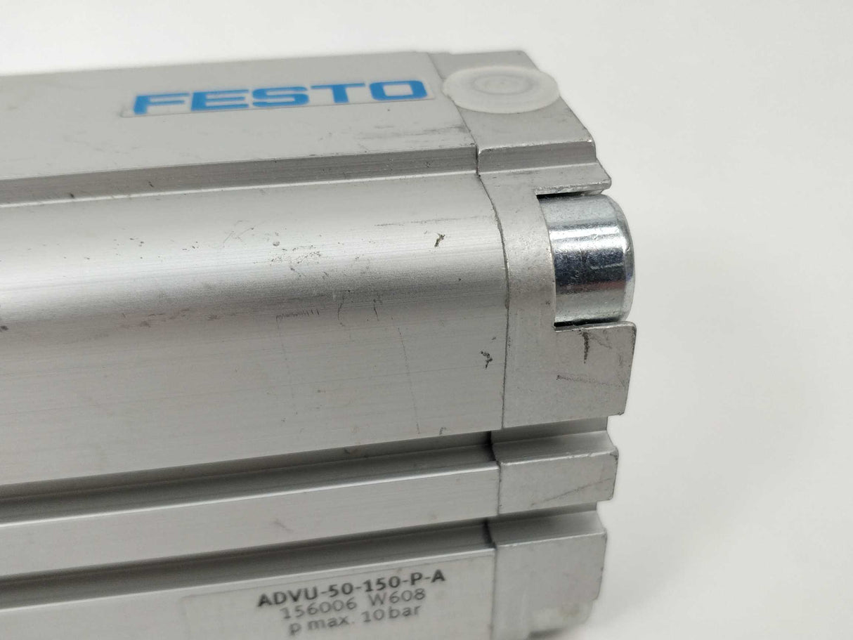 Festo 156006 ADVU-50-150-P-A Compact air cylinder pmax: 10bar