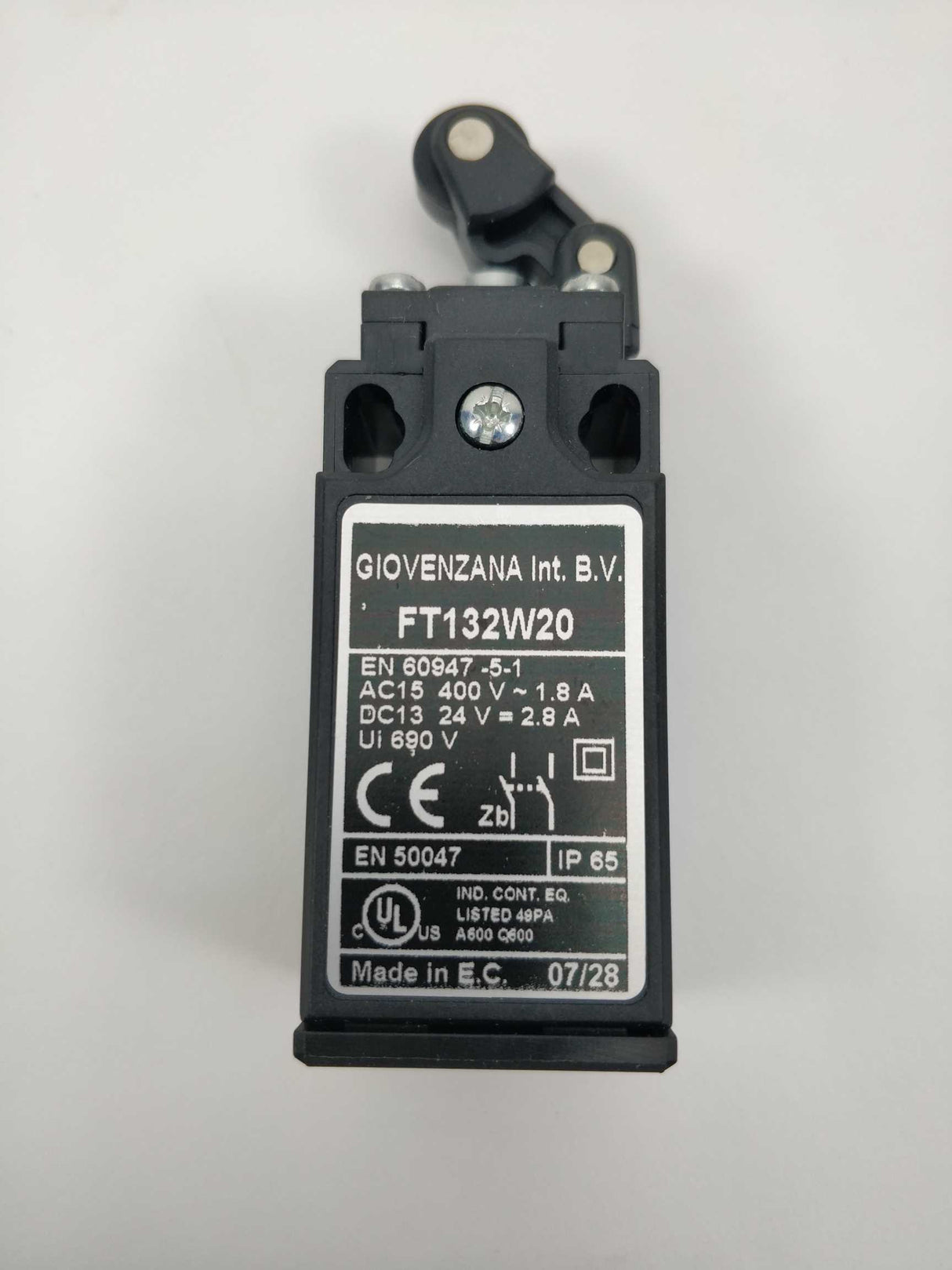 Giovenzana FT132W20 Limit switches