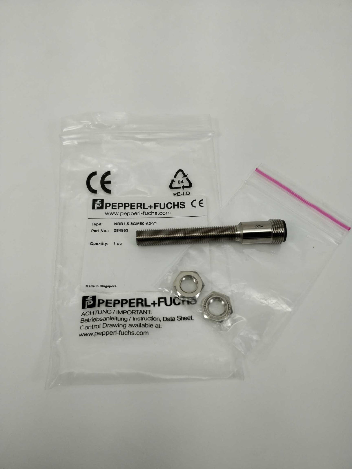 Pepperl+Fuchs 084953 NBB1,5-8GM50-A2-V1