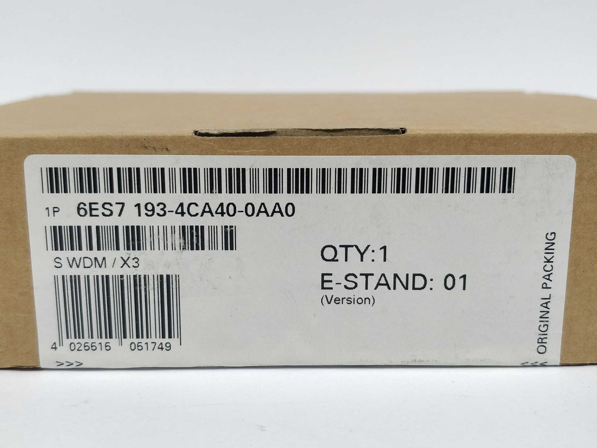 Siemens 6ES7193-4CA40-0AA0 Universal terminal module 5pcs