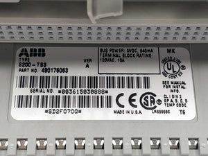 ABB 490176060 S200-0B16 Digital Output 16x24VDC