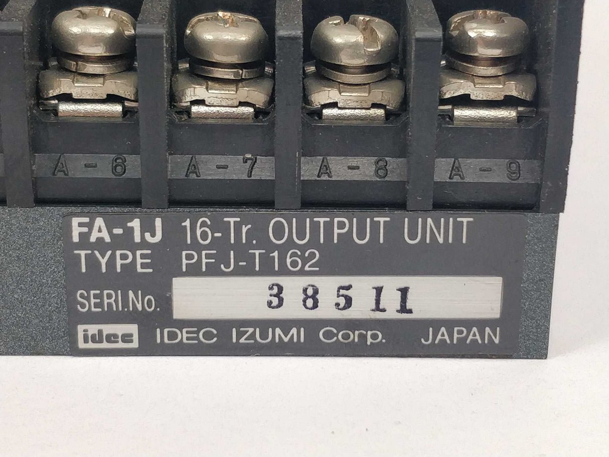 Idec PFJ-T162 FA-1J 16-Tr. Output Unit