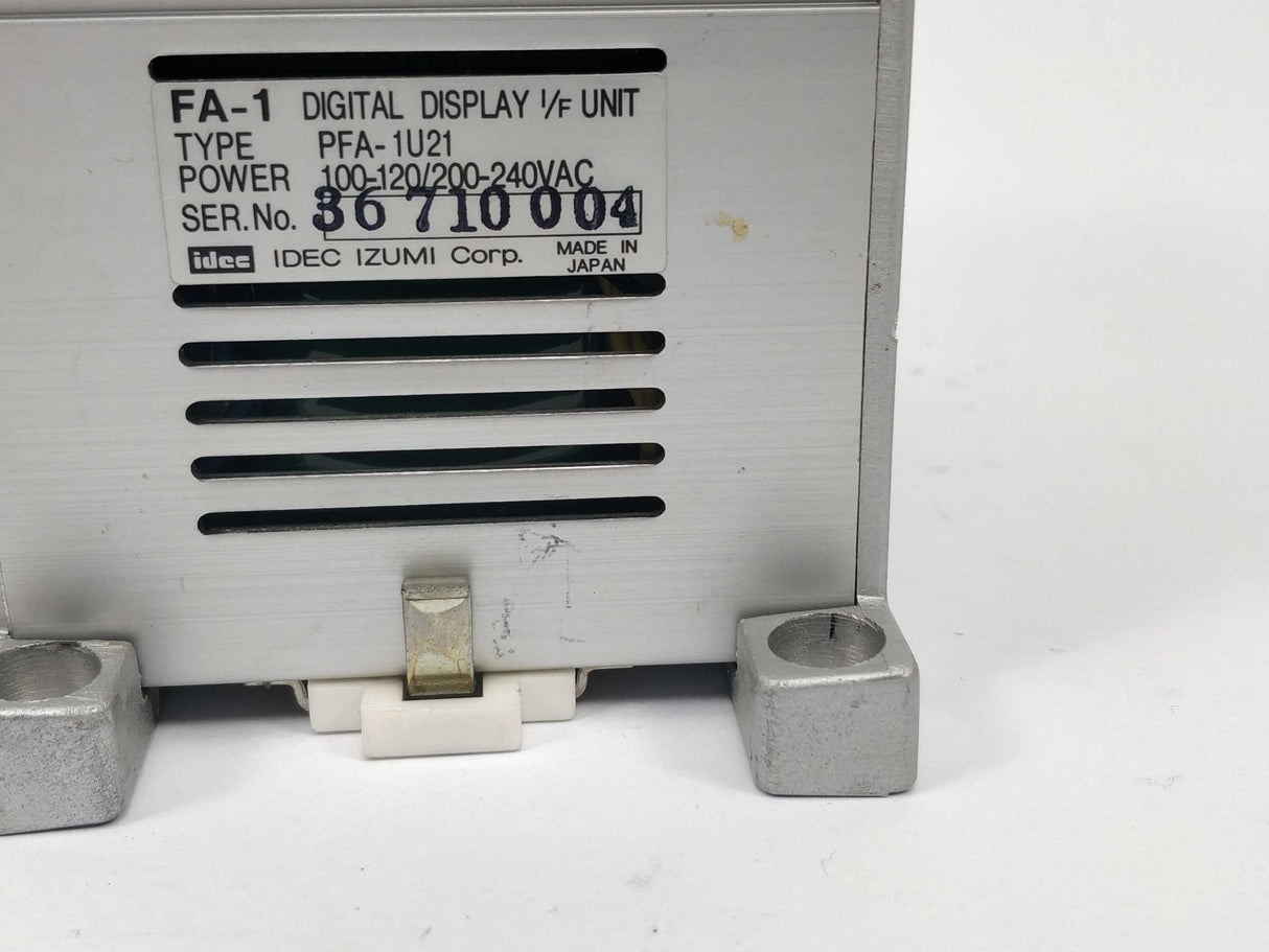 Idec PFA-1U21 FA-1 Digital Display Interface Unit