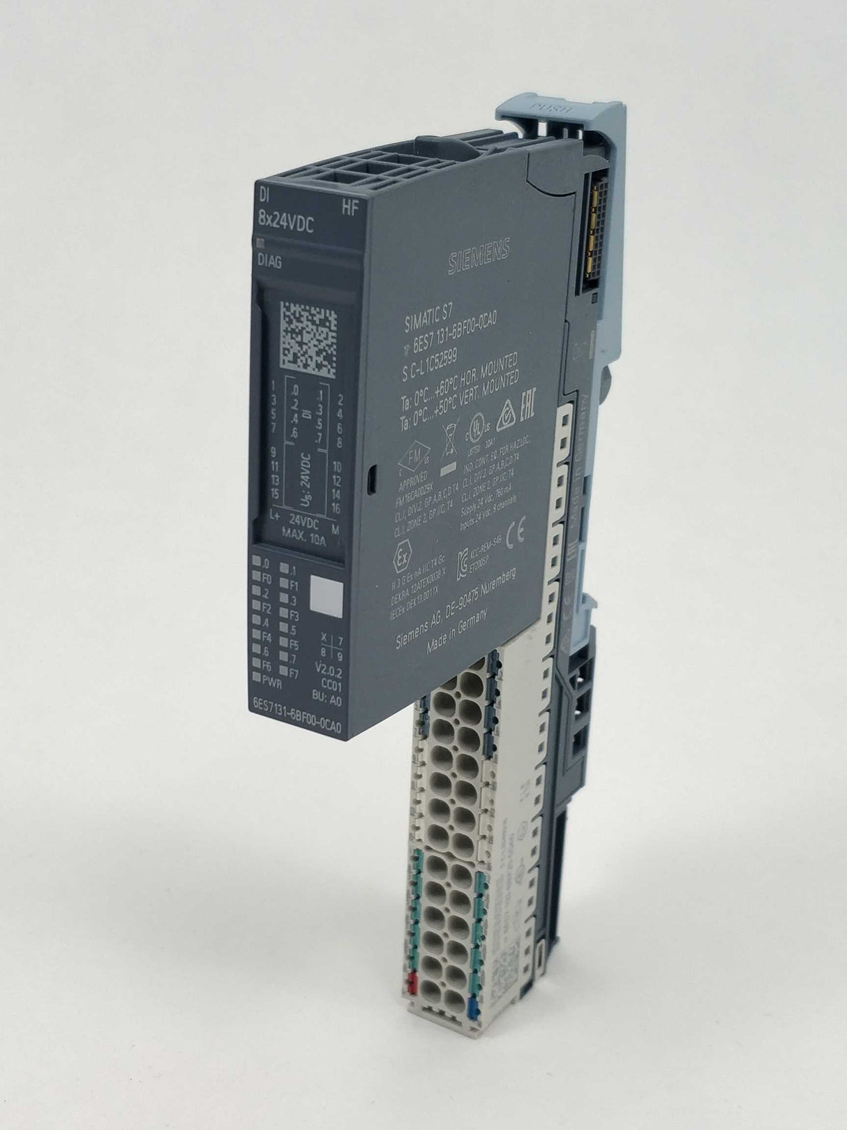 Siemens 6ES7131-6BF00-0CA0 SIMATIC S7 digital input module with 193-6BP20-0DA0