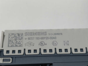 Siemens 6ES7131-6BF00-0CA0 SIMATIC S7 digital input module with 193-6BP20-0DA0