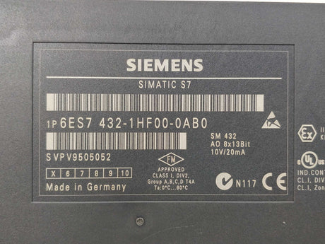 Siemens 6ES7432-1HF00-0AB0 SM 432